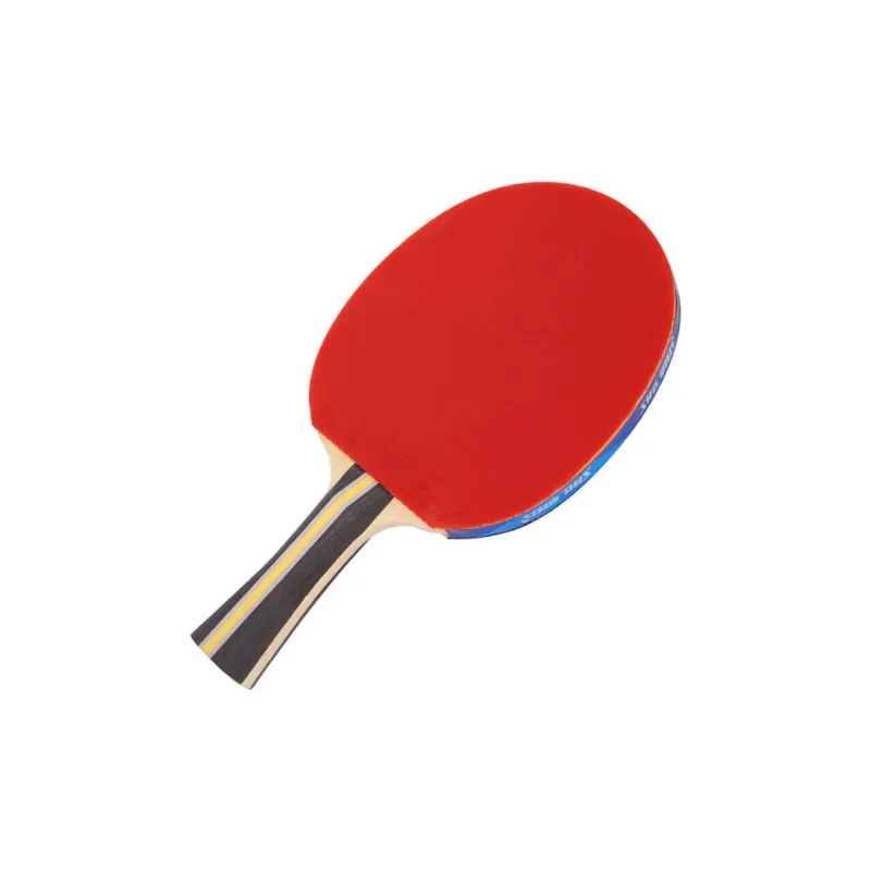 DHS Ping Pong Paddles Unisex Solid Wood Baseboard Red/Black-1