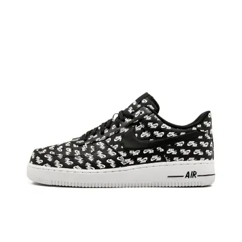 Nike Air Force 1 Low All Over Logo Black