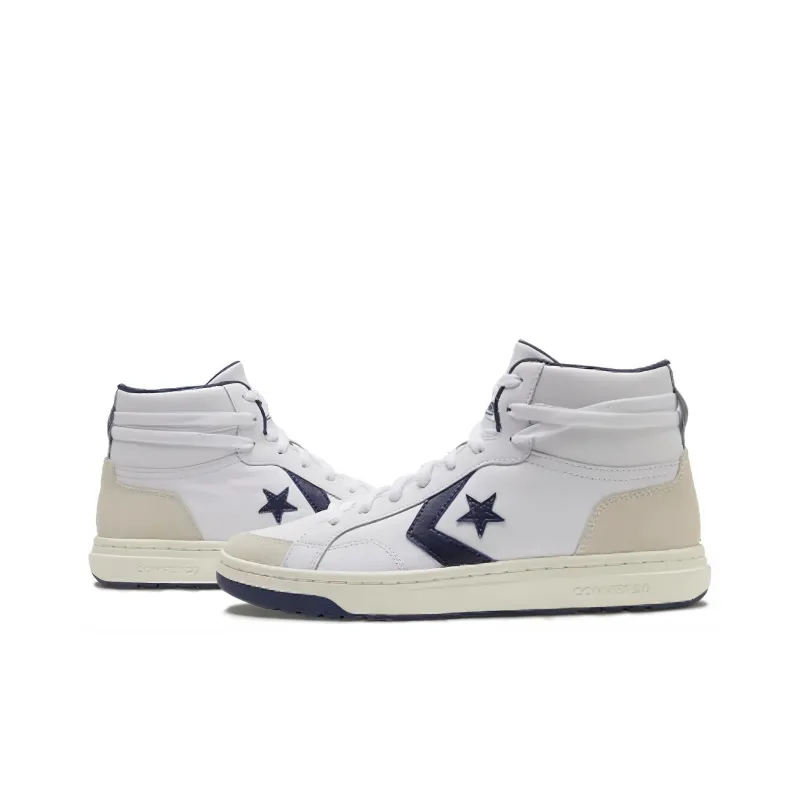 Converse Pro Blaze White Navy-3