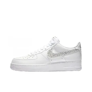 Nike Air Force 1 Low Just Do It Pack White Clear