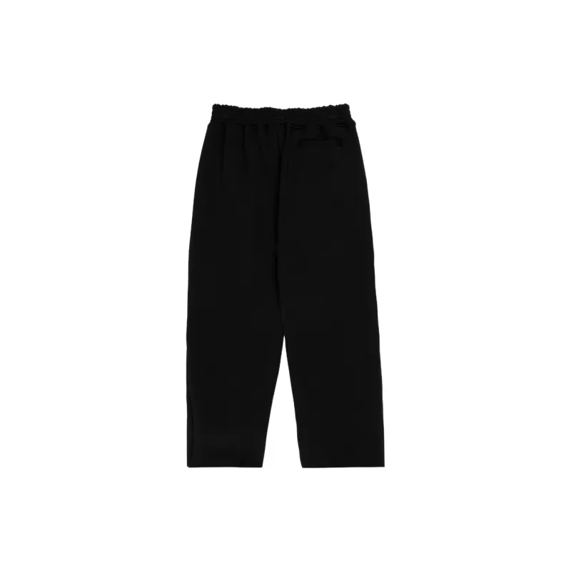 TCH Casual Pants Unisex Black Base With Silver Logo-1
