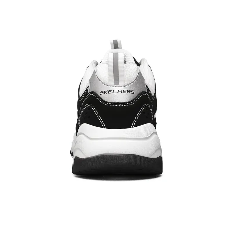 Skechers D'Lites I Conik Low Top Running Shoes Black/White-3