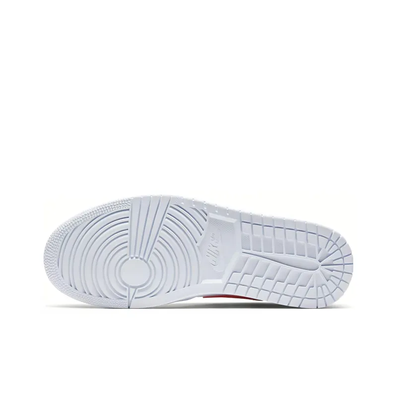 JORDAN 1 Low White University Red Women's-5