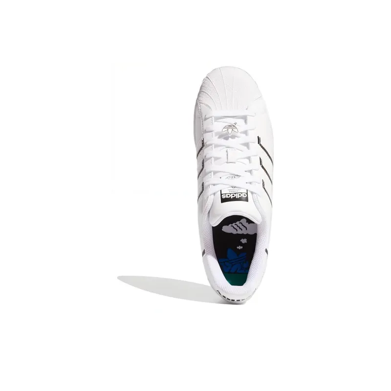 Adidas Superstar 'White Black'-4