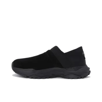 DESCENTE Cushioning Wear Resistant Low Top Running Shoes Unisex Black