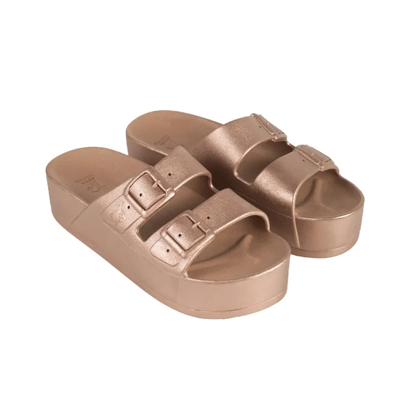 Cacatoès Beach Sandals Unisex Gold-2