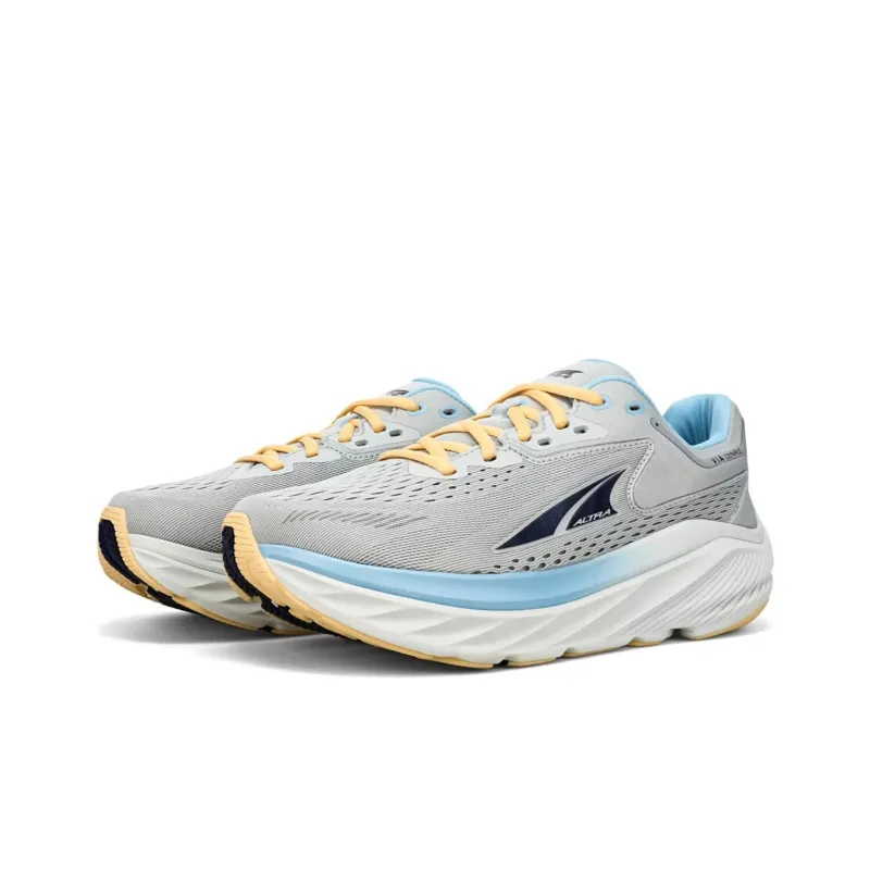 Altra Via Olympus Cushioning Wear Resistant Low Top Running Shoes Women's Gray Blue-2