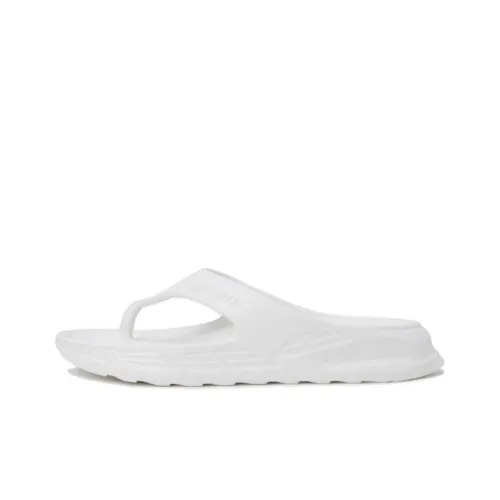 DESCENTE Quiet Flip Flops Unisex White