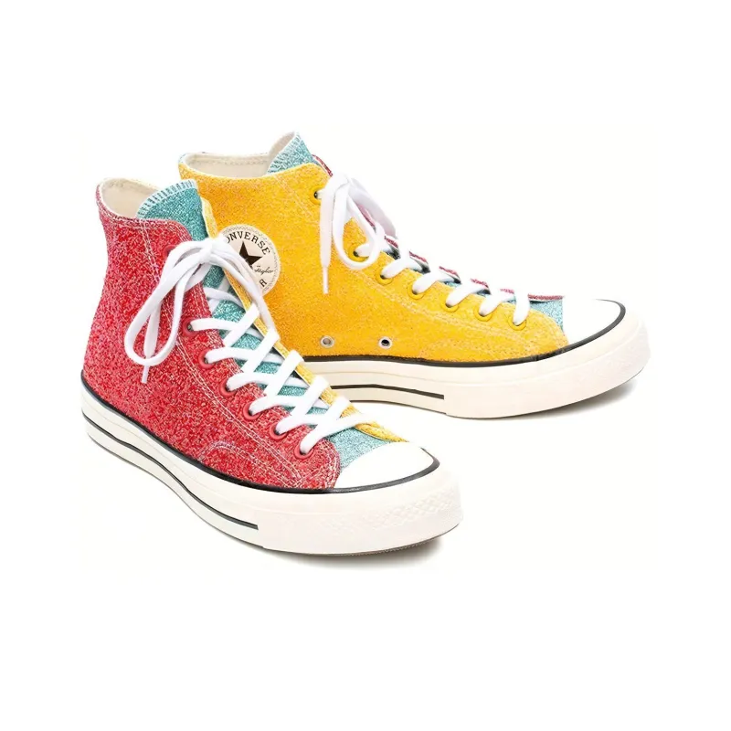 Converse Chuck Taylor All Star 70 Hi Jw Anderson Glitter Yellow Red-1