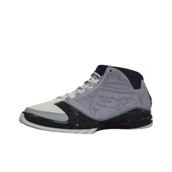 Jordan Air Jordan 23 Slip Resistant Mid Top Vintage Basketball Shoes Men's Gray Black