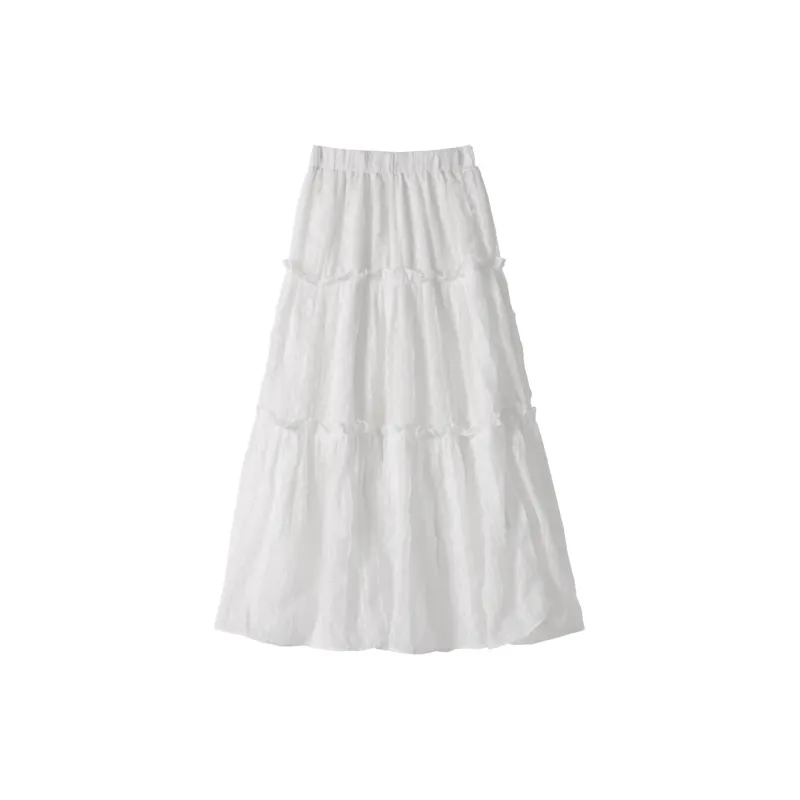 0571 Family Casual Long Skirts Women's-1