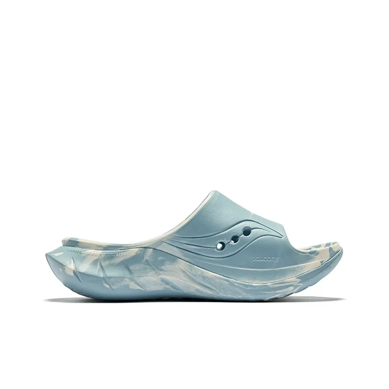 Saucony Cradle 2 Odor-Resistant Abrasion-Resistant Slide Slippers Unisex Orchid Beige-1