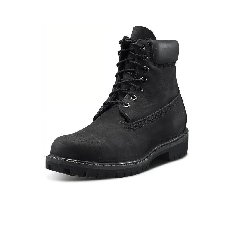 Timberland Icon 6' Premium Narrow Fit Boots 'Black Nubuck'-1