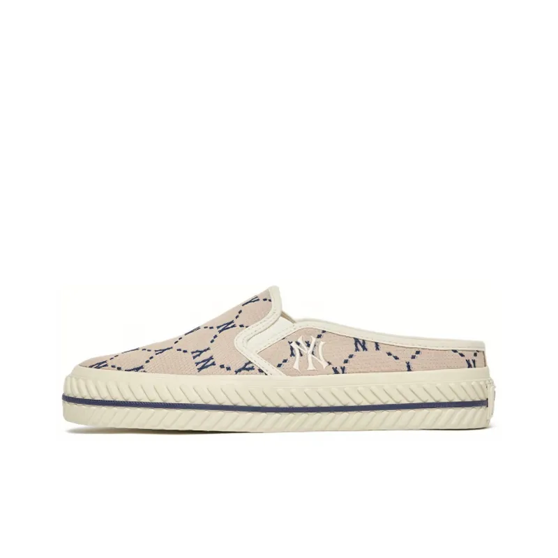 MLB Playball Mule Skateboard Shoes Unisex Low Top Lotus Gray-0