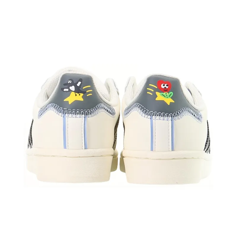 Adidas Originals Superstar X Charr Morita 'White Blue'-4
