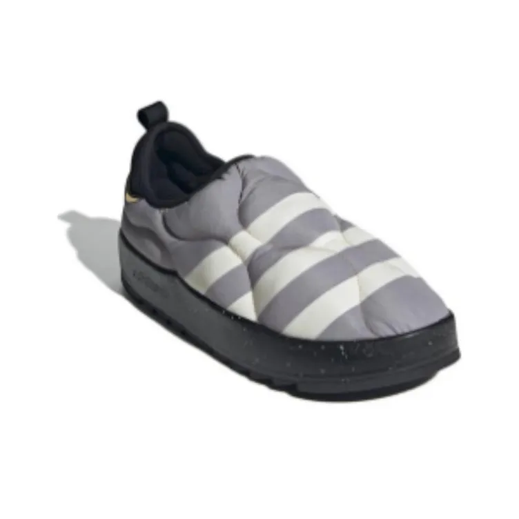 Adidas Originals Puffylette DIRECTIONAL Cushioning, Wear Resistant Low Top Casual Shoes Unisex Black White Gray-3