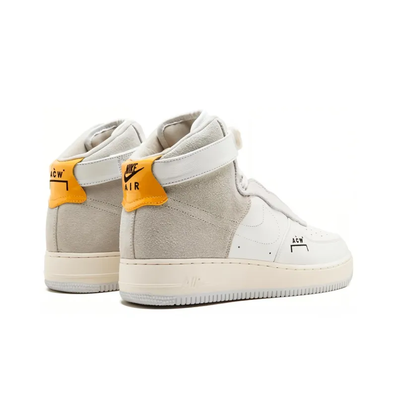 Nike NikeLab X A Cold Wall* Air Force 1 High 'White'-2