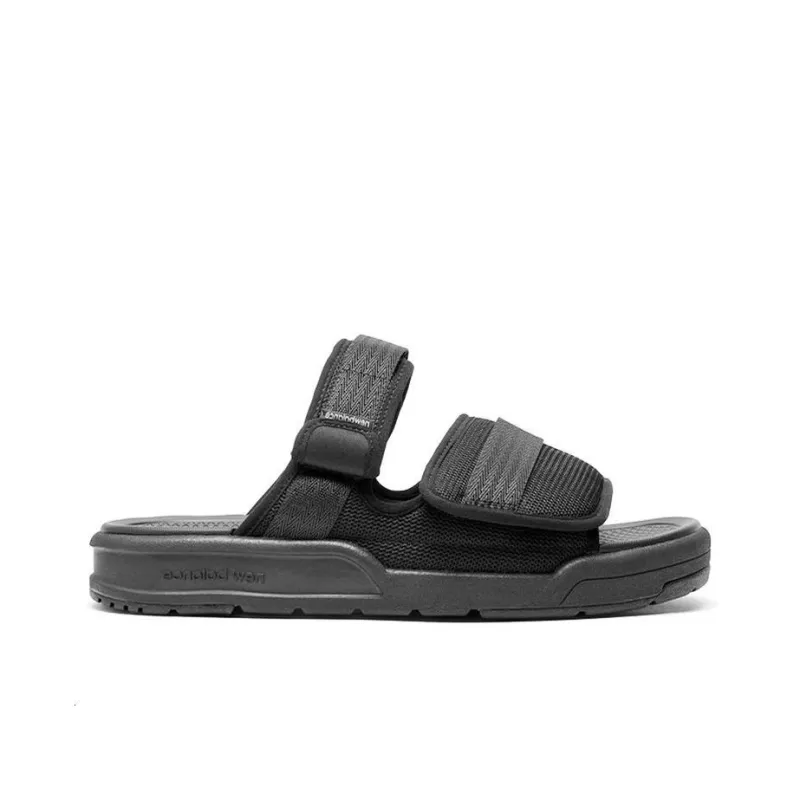 New Balance 3201 Series Velcro Fashion Sports Slippers Unisex Black-1