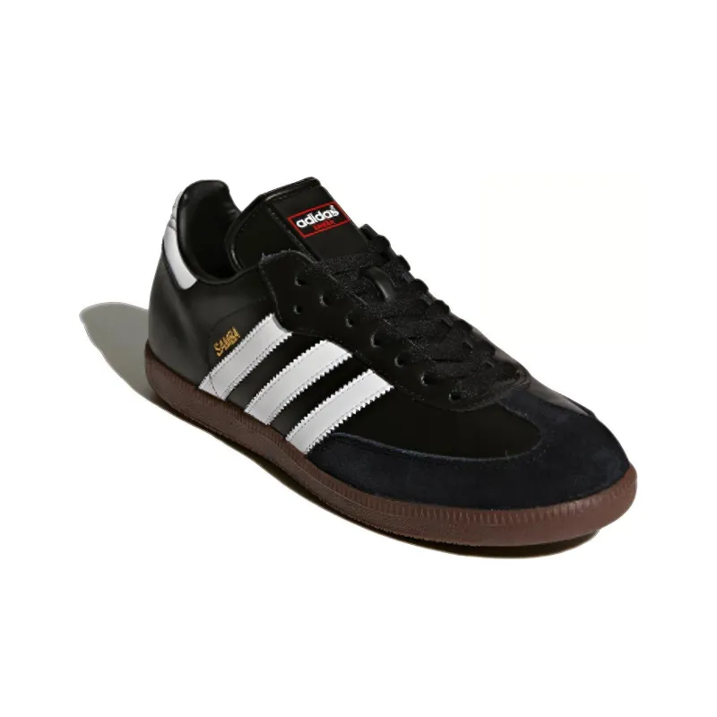Adidas Originals Samba Leather Black White-2