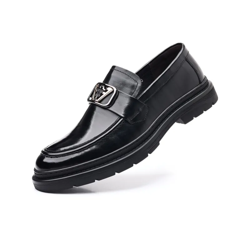 Help Men's Casual Shoes Men Low Top Black-1