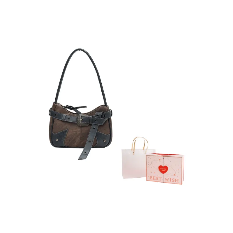 NOMK Vegetable Tanned Top Grain Cow Leather Shoulder Bag Regular Women's-1