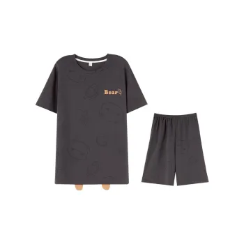 William Pajama Set Men's XGL 100% Cotton Men's ZA58258
