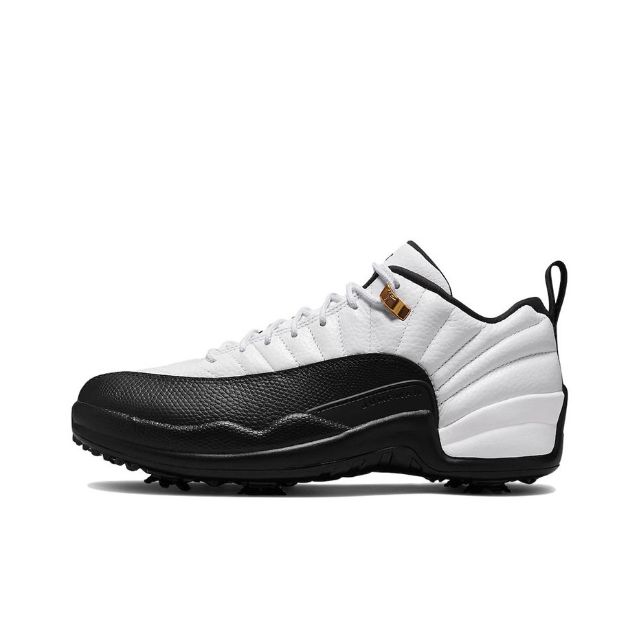 Air jordan 12 white black taxi deals