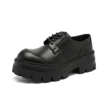 SOBB Men's Casual Shoes Men Low Top Black