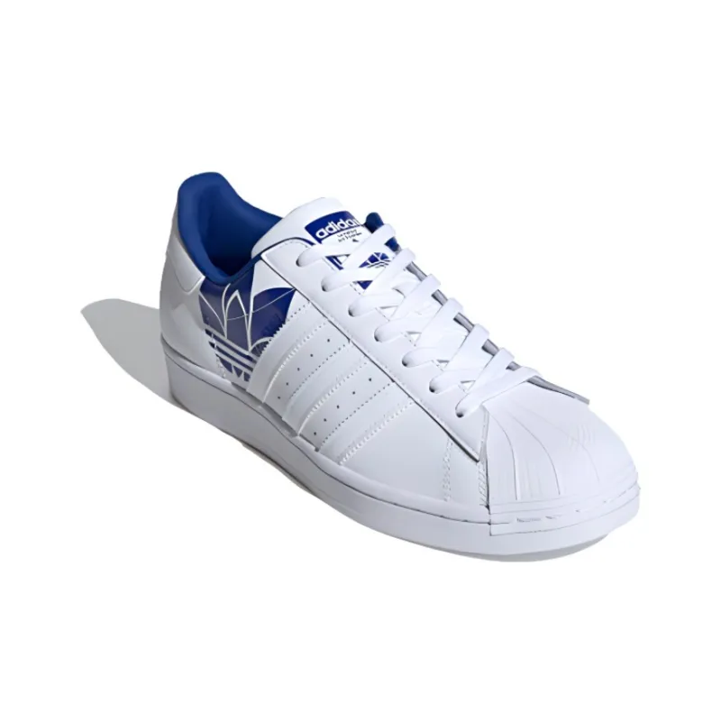 Adidas Superstar Royal Blue Trefoil-2