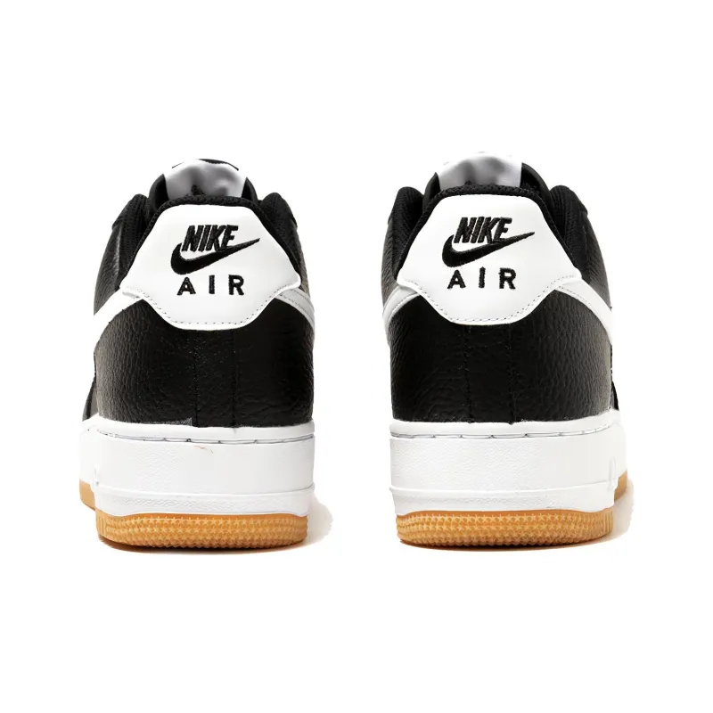 Nike Air Force 1 Low '07 Black White Gum-3