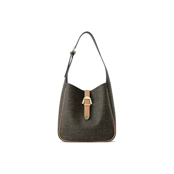 FION Shoulder Bags Coffee/Tea Brown