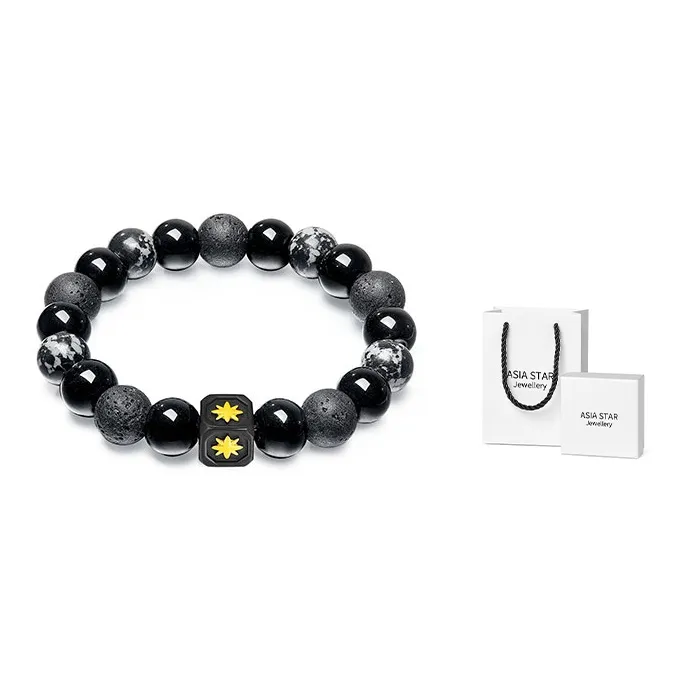 Asia Star Volcanic Stone Hand Accessory Unisex-1