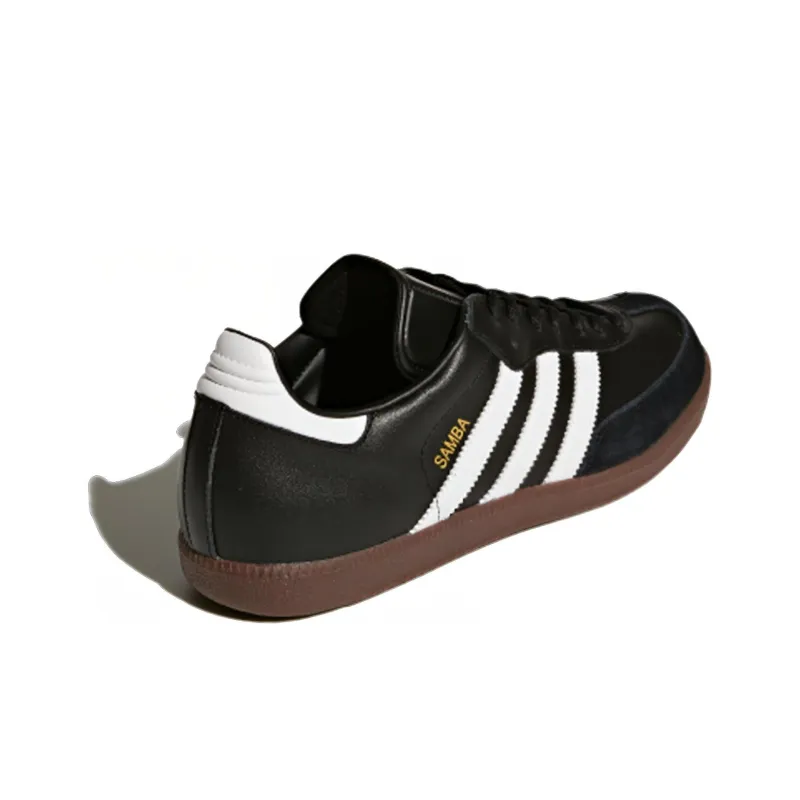 Adidas Originals Samba Leather Black White-3