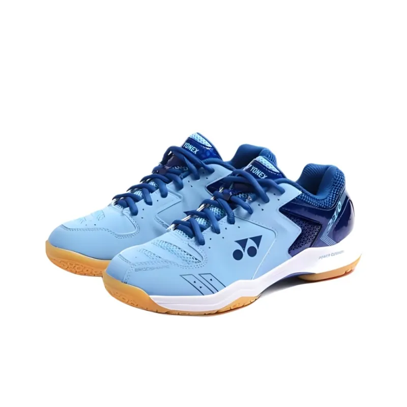 YONEX Cushioning Wear Resistant Low Top Badminton Shoes Unisex Blue-2