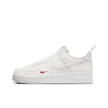 Nike Air Force 1 '07 'White University Red'