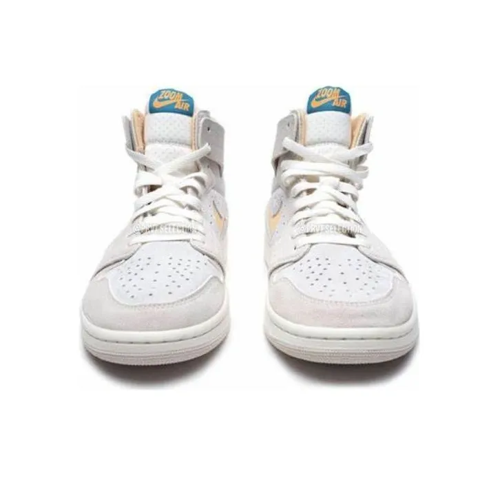Air Jordan 1 Zoom Air Cmft 2 'Light Orewood Brown Citrus Aquatone'-3
