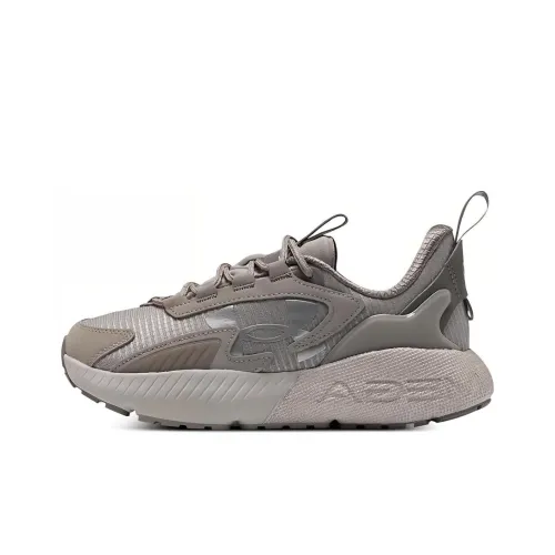 Under Armour HOVR Mega 2 Cushioned Wear Resistant Breathable Rebound Low Top Running amp Shoes Unisex Gray
