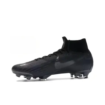 Nike Superfly 360 FG Rubber Long Studs Cushioning Wear-Resistant Soccer Shoes Unisex Black