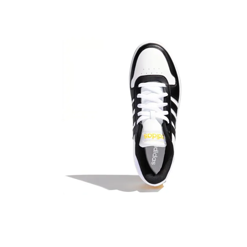 Adidas Neo Hoops 2.0 'Black White Yellow'-4