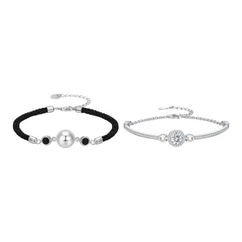 Lady Go S925 Silver Bracelets Unisex