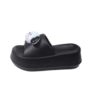 XMISTUO EVA Totem Cut Out Quiet Slip Resistant Odor Resistant Slide Slippers Women's