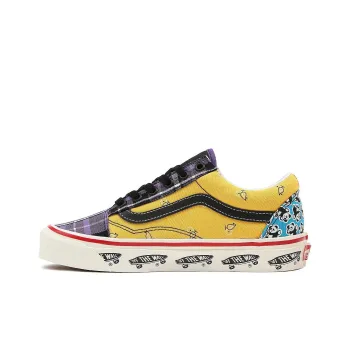 Vans Unisex Anaheim Factory Old Skool 36 Dx Sneakers Purple/Yellow