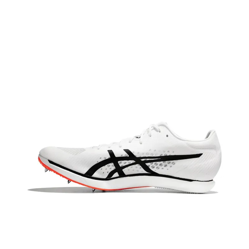 Asics Abrasion Resistant Breathable Low Top Marathon Running Shoes Unisex White-1