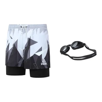 PEAK Swimming Sets Polyester Seaside Vacation With Hot Spring Men's
