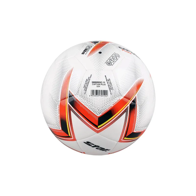 Star Size 5 Soccer TPU Machine Stitched Soccer Ball Unisex Orange-2