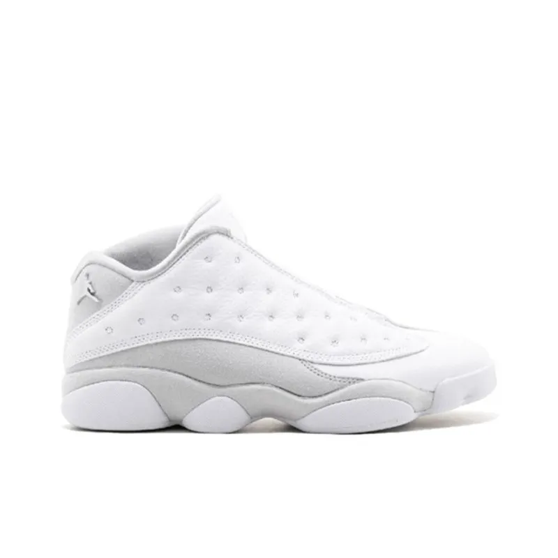 Jordan 13 Retro Low Pure Platinum-1