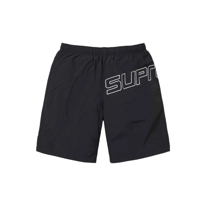 Supreme Curve Nylon Short Black M - POIZON