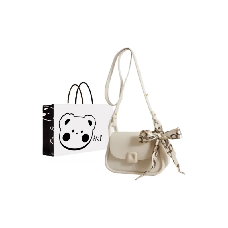 NX DOUGHNUT PU Crossbody Bag Regular Women's White Black White & Pink White & Brown-10