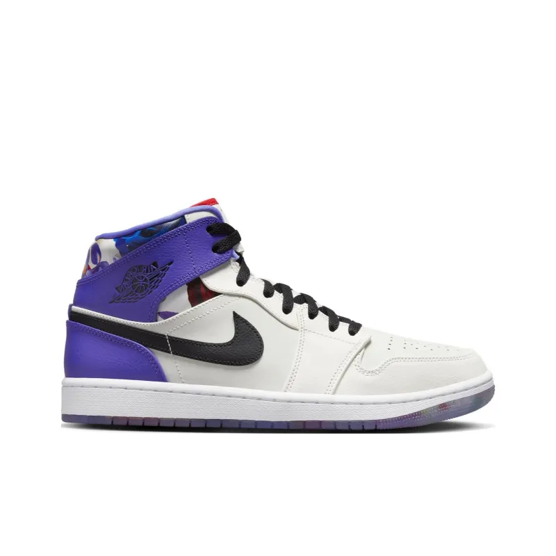 Jordan 1 Mid Se Valentine's Day Flowers-1