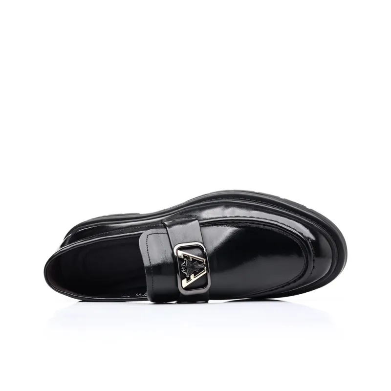 Help Men's Casual Shoes Men Low Top Black-2